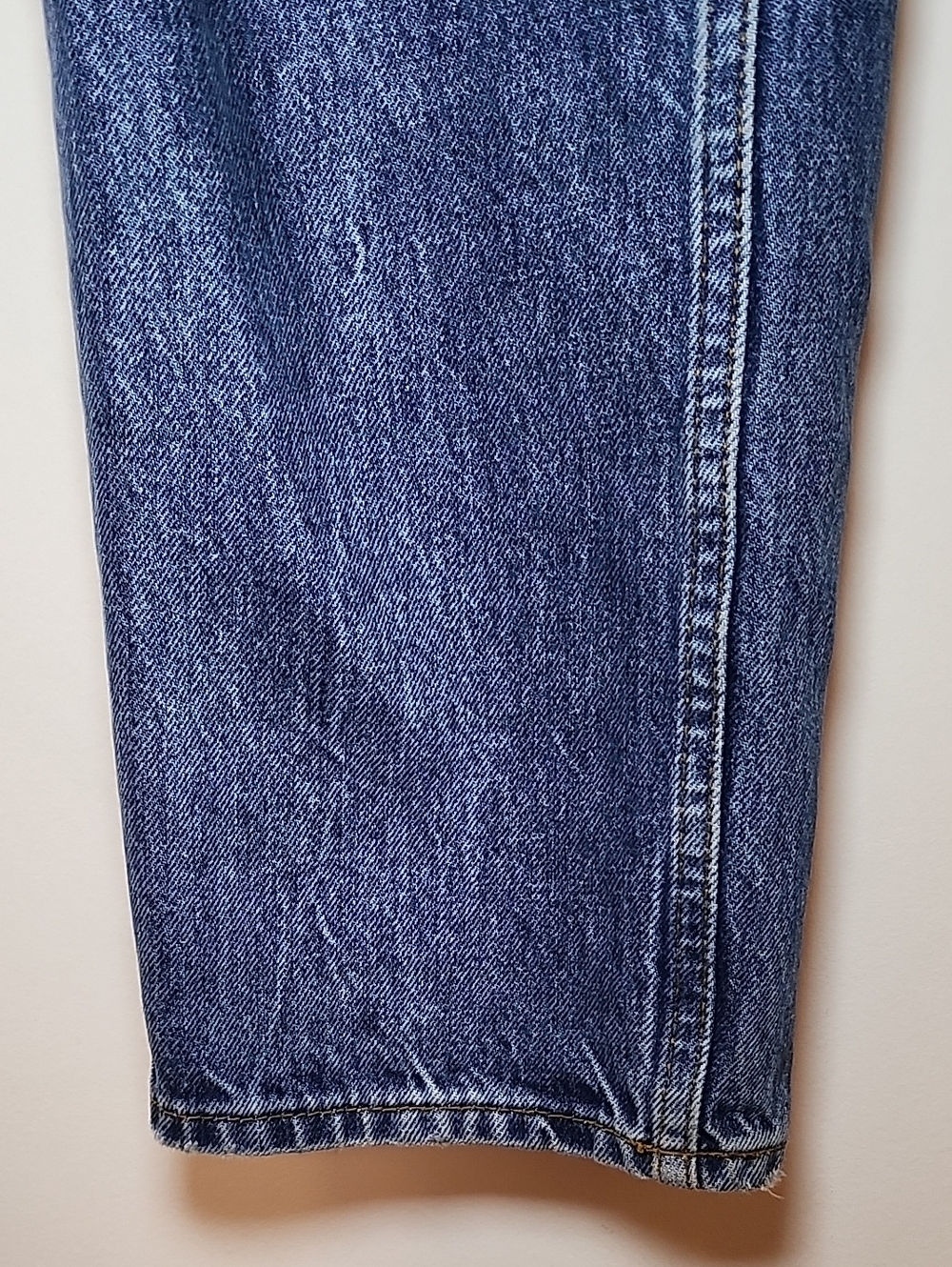 Anine Bing Women's Benson Jeans Marine Blue Straight Leg Size 26 - Picture 9 of 16